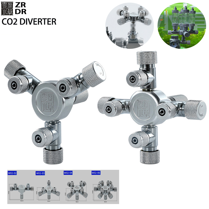 Aquarium Fish To Buy - ZRDR Visbak Multi-Kanaals CO2 Splitter Distributeur