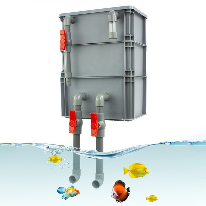 Aquarium Fish Jar - DIY Extern Druppelstroom Filterhuis Aquarium Visbak