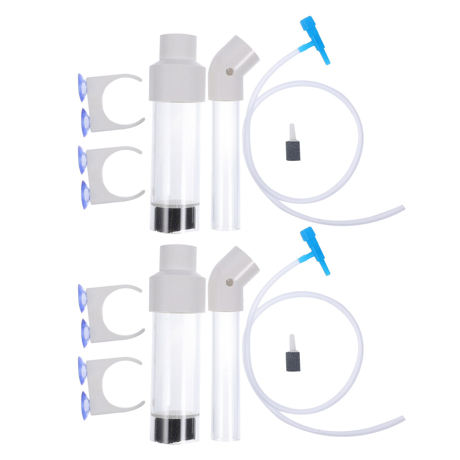 Aquarium Fishes - 2Sets Vis-ei-incubatorset Transparant 40mm Automatische Ei-omkeermachine