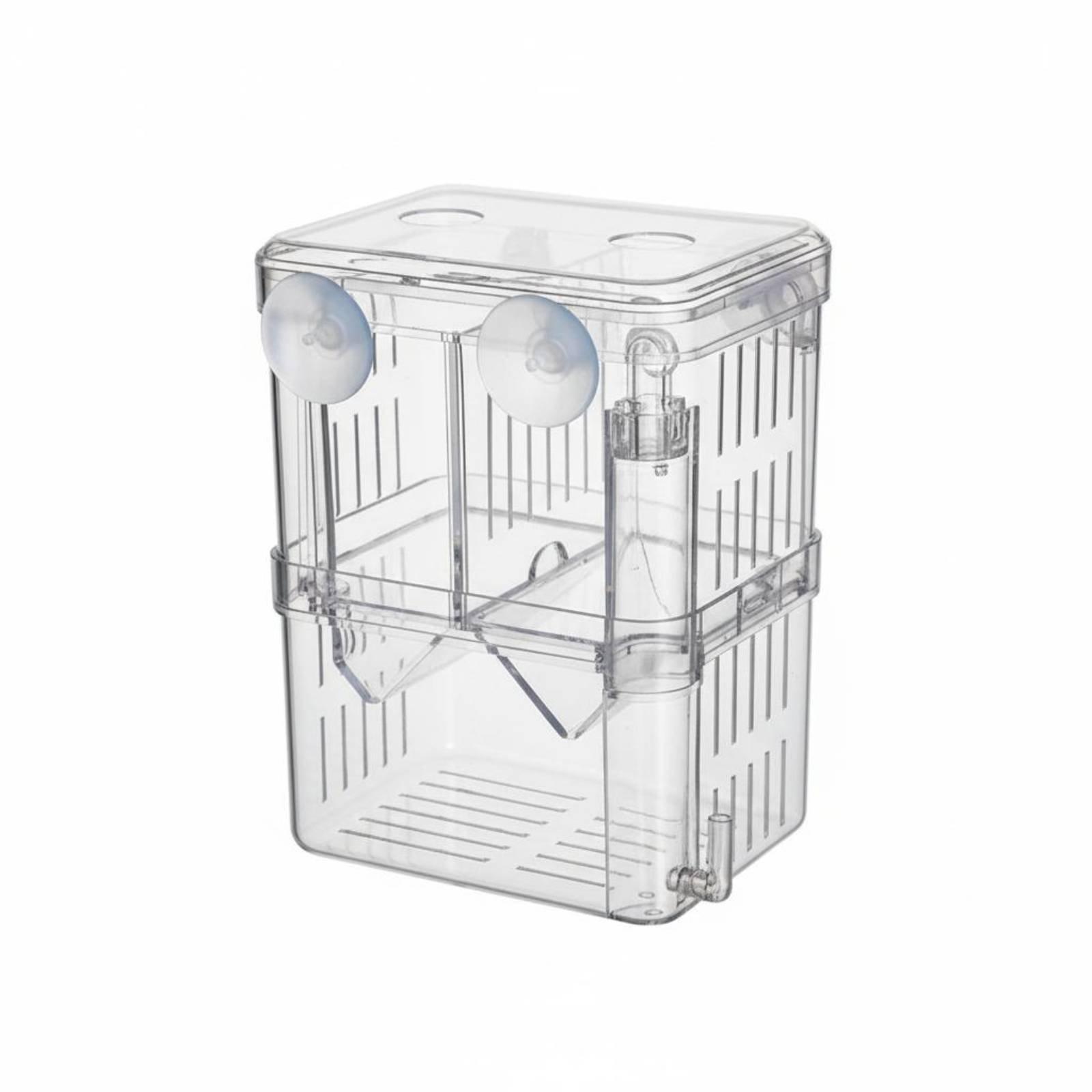 Aquarium Fishes - Dubbellaagse aquariumkweektank, isolaatbox voor jonge vissen,