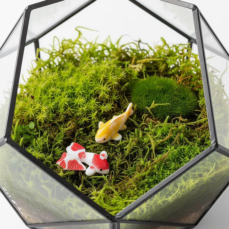Aquarium Fish Koi - Mini Hars Koi Visjes Figuurtjes Schattige
