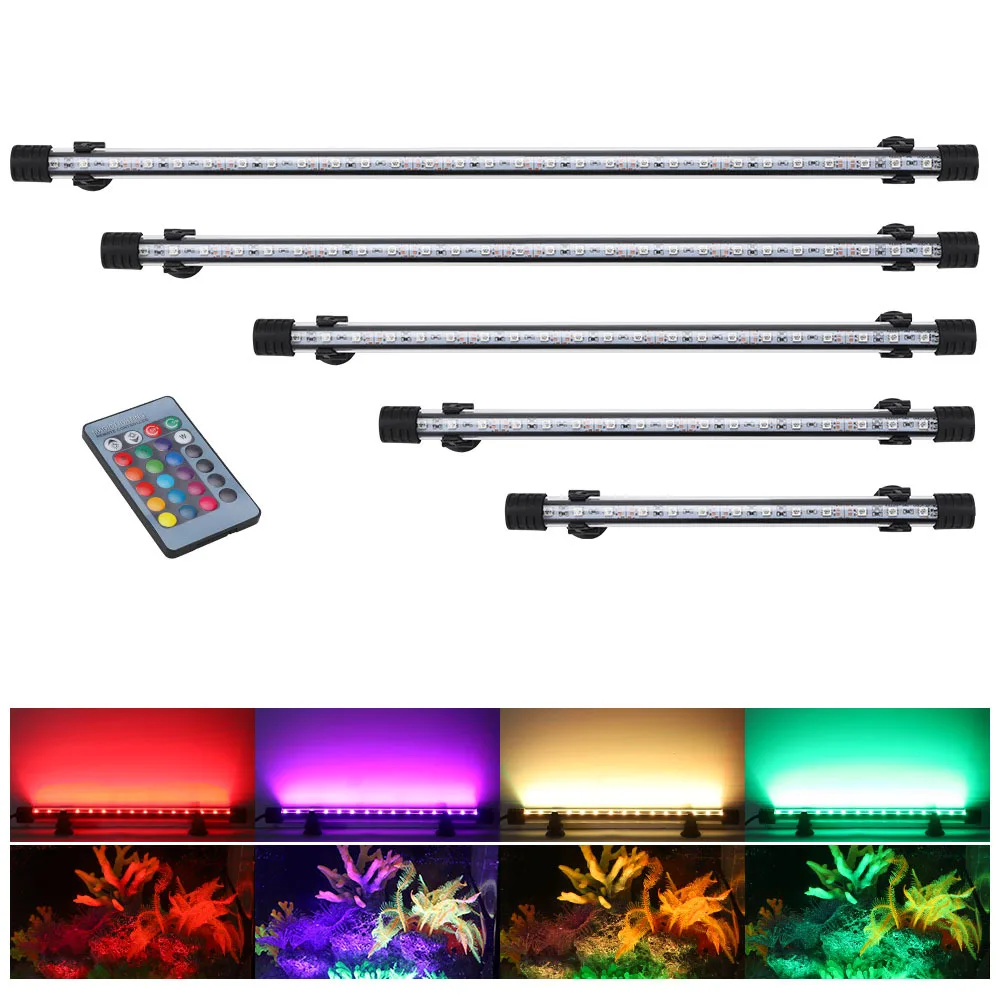 Fish In Aquarium Picture - Waterdichte RGB LED Aquariumverlichting Aquariumlicht Duikverlichting