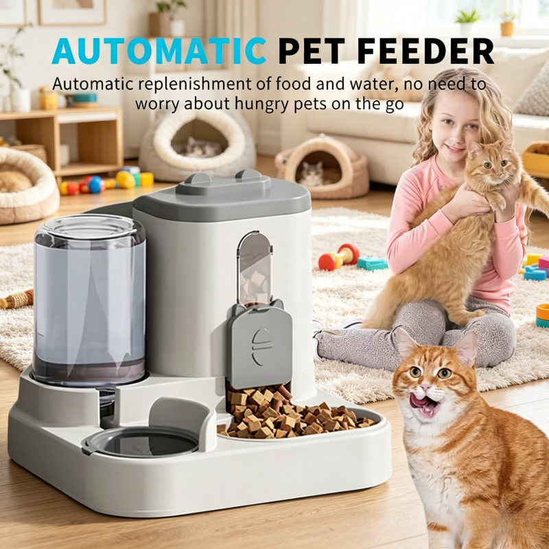 Royal Canin Food Medium - KEMORELA Automatische Kattenbak met Waterfontein, Lekvrij