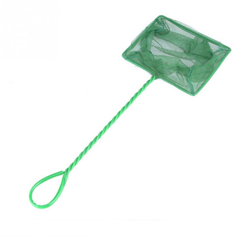 Aquarium Fishland - Draagbare Visnet Lange Steel Aquarium Accessoires