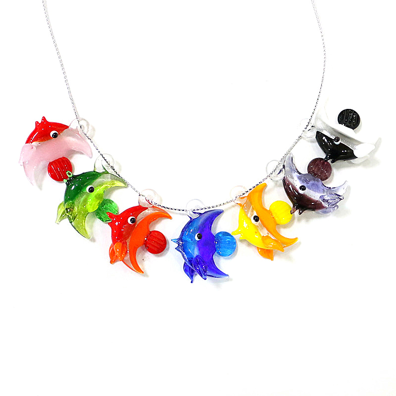 Aquarium Fish And Supplies - 2 Pack Miniatuur Marine Dier Hanger