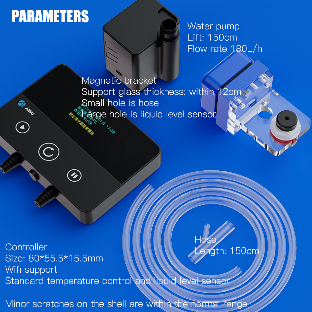 Aquarium Auto Top Off - AIPAI Smart ATO-systeem Auto Top Off