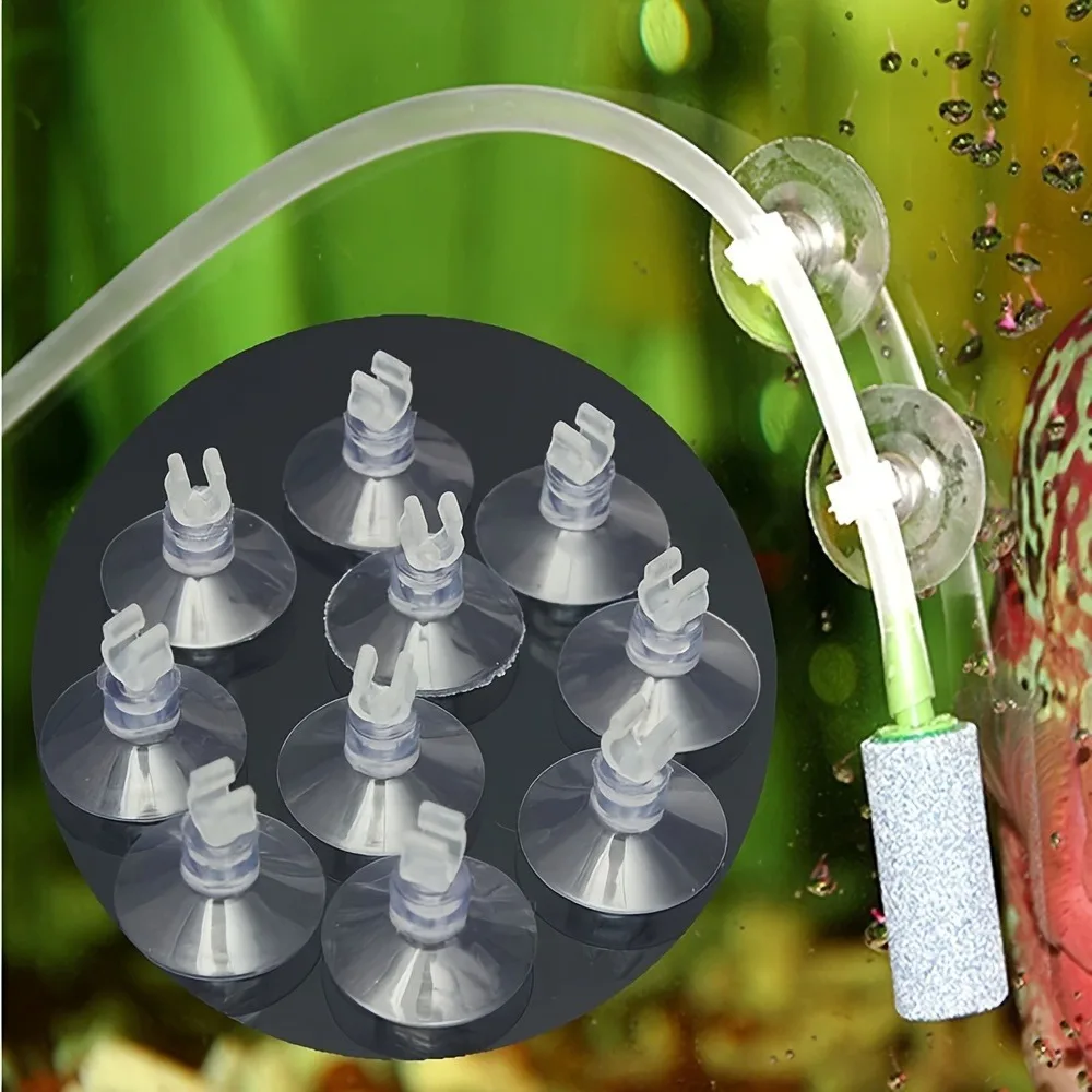 Aquarium Fish Youtube - 10 stuks rubberen aquariumzuignappen voor luchtslangen,