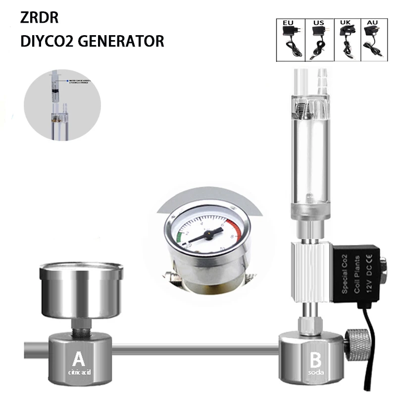 Aquarium DIY CO2 Reactor Gener - Co2 Diffuser Planted recensie en prijs