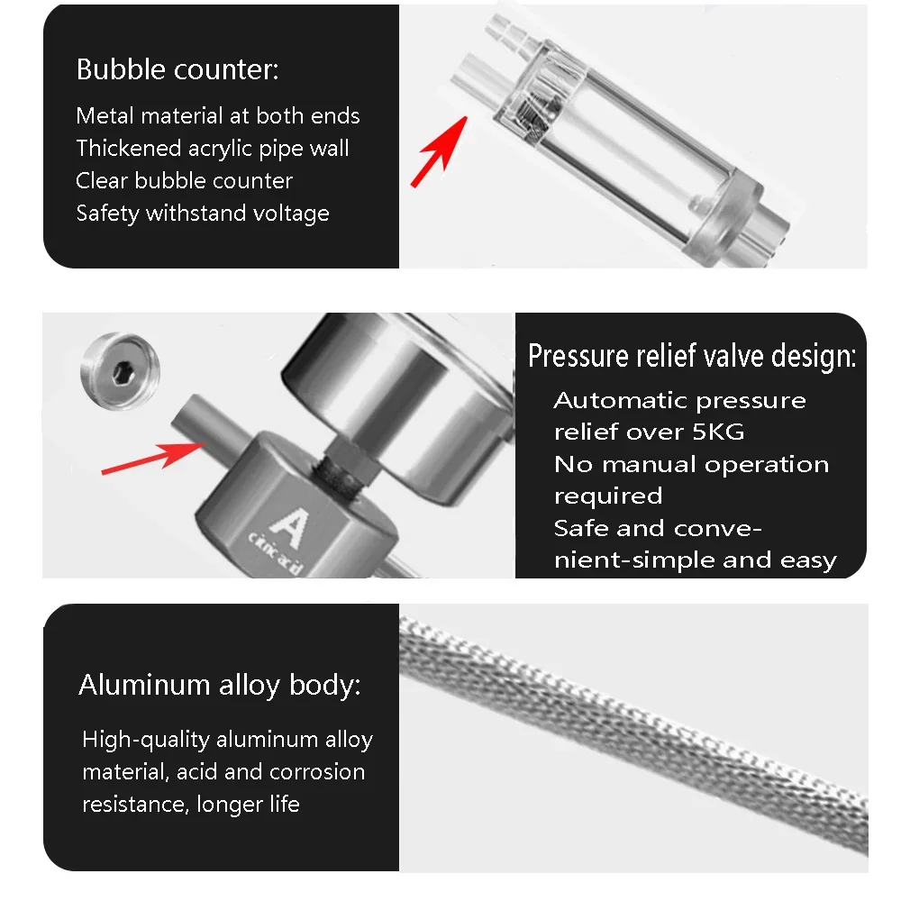 Aquarium DIY CO2 Reactor Gener - Co2 Diffuser Planted recensie en prijs