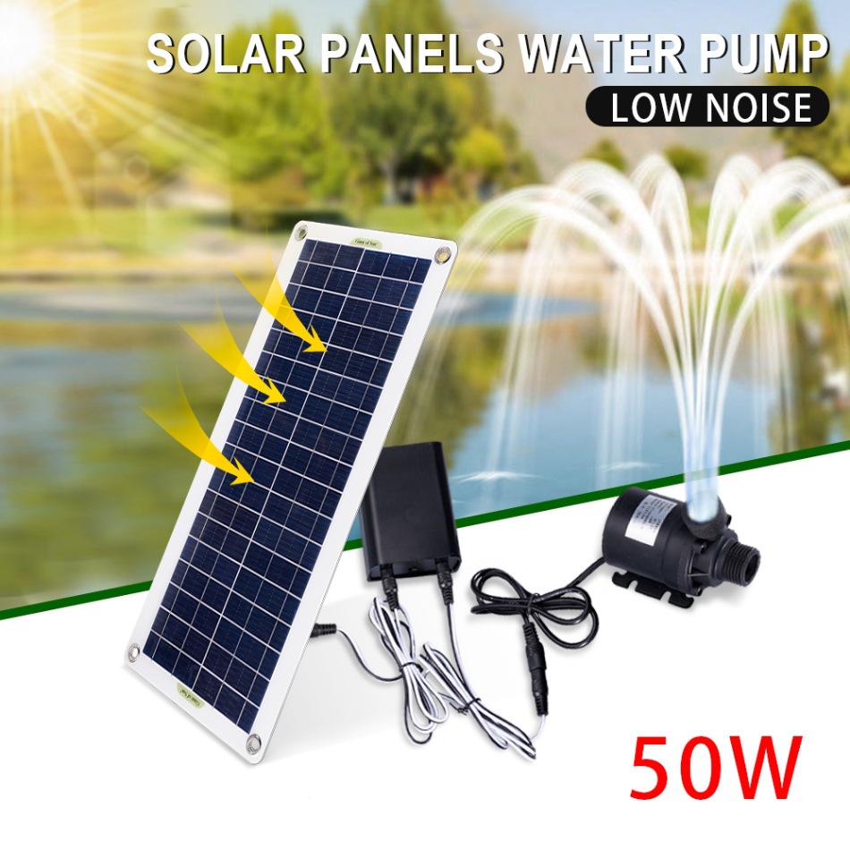 50W Zonne-energie Waterpomp Se - Aquarium Fish In Pond recensie en prijs