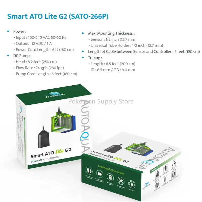 AutoAQUA Smart ATO Lite SATO-2 - Aquarium Auto Top Off recensie en prijs