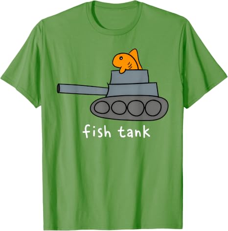 Viskom Grappige Vis Militaire  - Aquarium Fish Jokes recensie en prijs