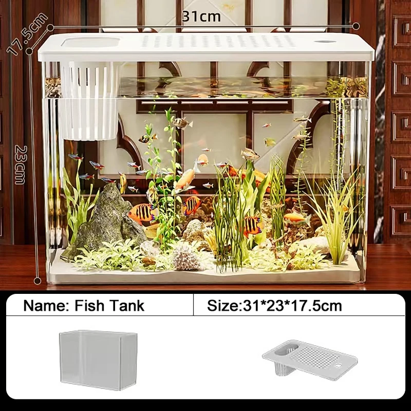 PET+ABS Aquarium Nieuw Transpa - Aquarium Fish Jar recensie en prijs